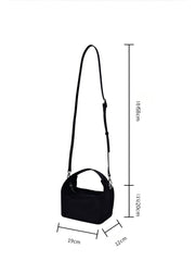 Nylon square bag R31026