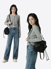 Nylon bags can be used as shoulder bags or backpacks R31009