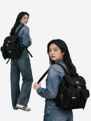 Nylon backpack R31008