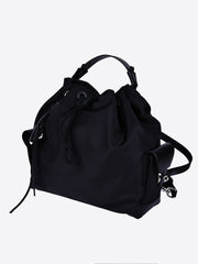 Nylon multi-pocket handbag backpack R31038