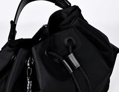 Nylon multi-pocket handbag backpack R31038