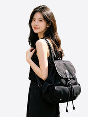 Nylon multi-pocket commuter backpack R31039