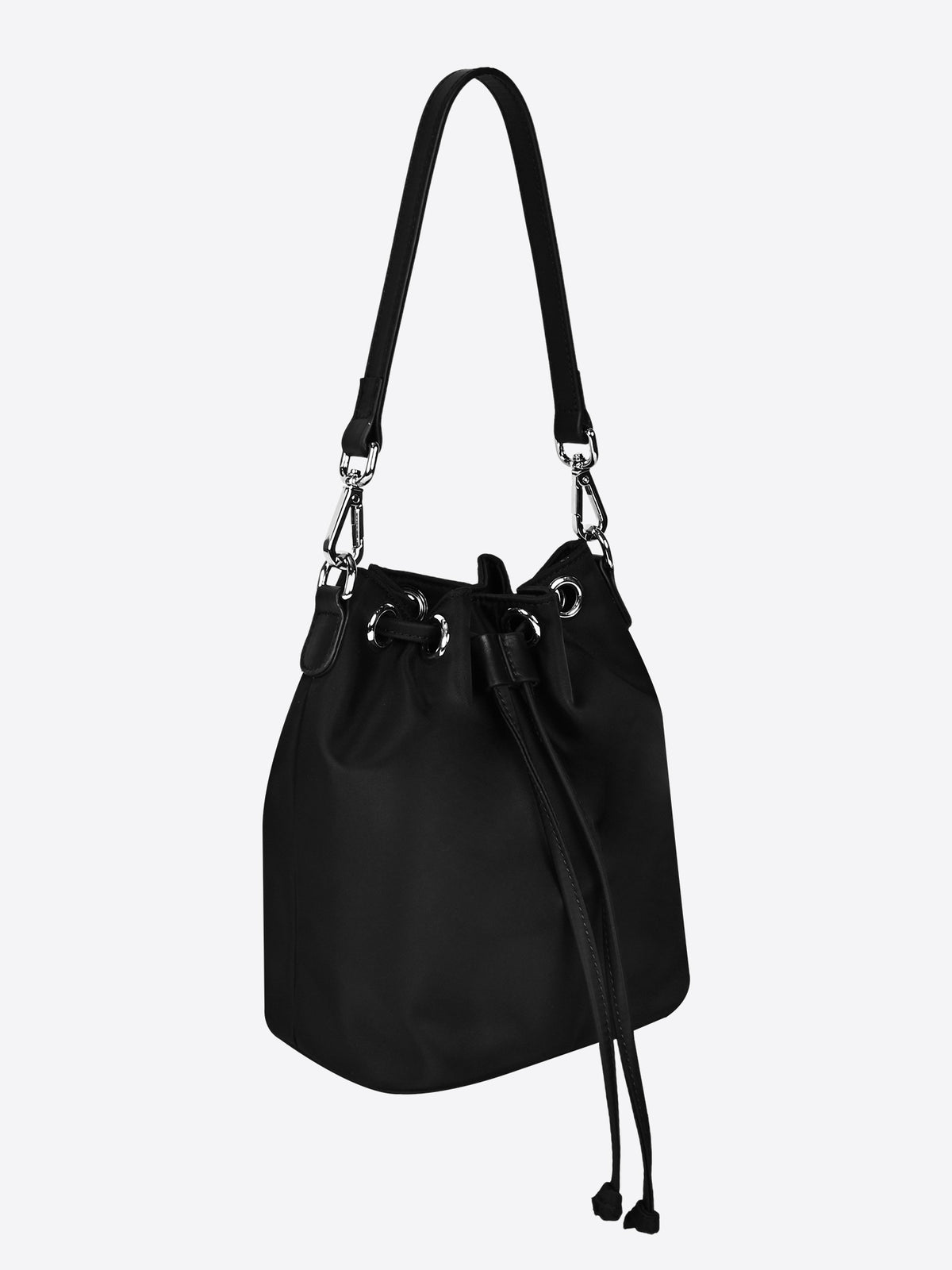 Nylon bag, black shoulder bag R31020