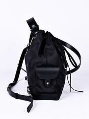 Nylon multi-pocket handbag backpack R31038