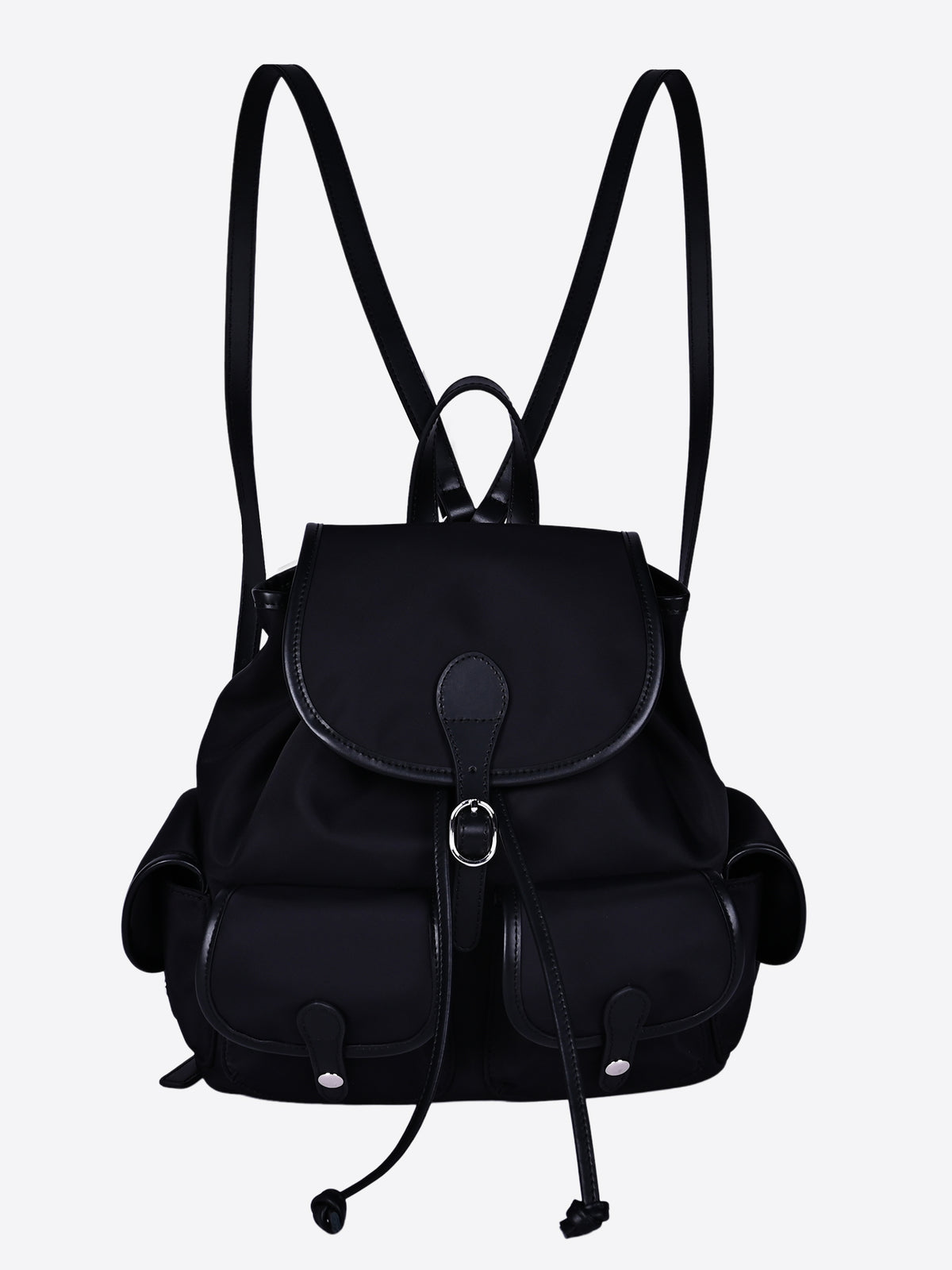 Nylon multi-pocket commuter backpack R31039