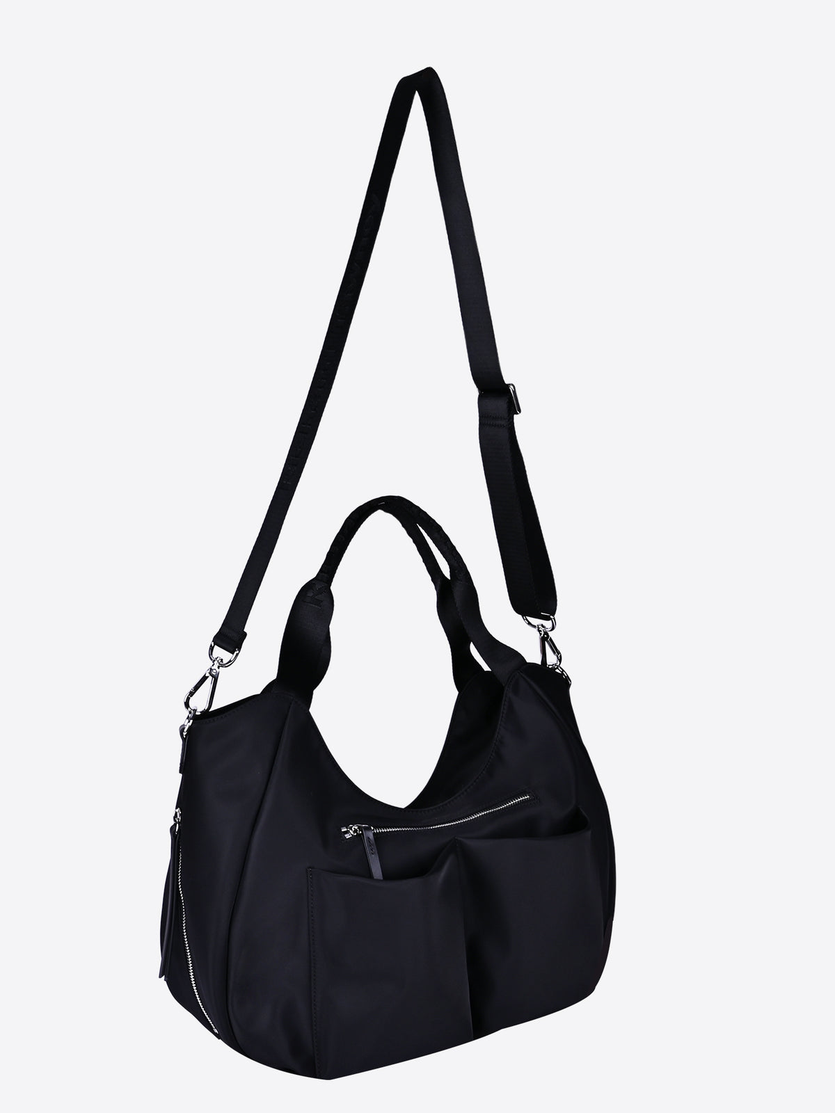 Large capacity nylon shoulder bag R31005