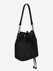 Nylon bag, black shoulder bag R31020