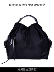 Nylon multi-pocket handbag backpack R31038