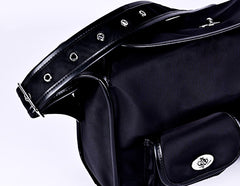 Nylon multi-pocket shoulder bag R31035