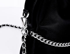 9 Nylon zipper shoulder bag R31025