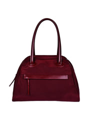 Nylon Leather Tote Bag  R31002