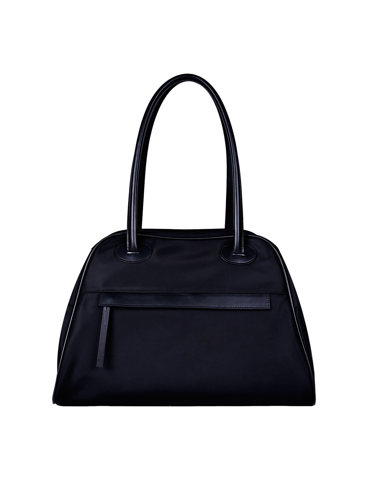 Nylon Leather Tote Bag  R31002